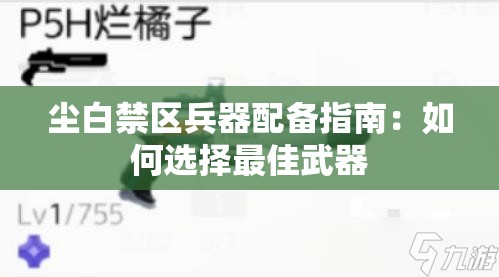 尘白禁区兵器配备指南：如何选择最佳武器